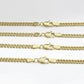 Real 10K Yellow Gold Miami Cuban Chain 5mm Necklace 18-28'' Inches Lobster 10kt