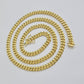 Mens 10k Gold Chain Necklace 6mm Miami Cuban Link 18 - 28 Inch REAL 10kt Yellow