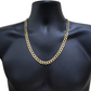 Real 10k Yellow Gold Necklace Cuban Curb Link Chain 10mm 26 inch Mens 10KT SOLID