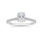 Real 14k White Gold IGI Certified 1.75CT Lab Grown Diamond Ring Round VS Clarity