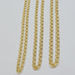 Real 10k Gold Necklace Chain Chino Link 5mm SOLID 16 - 24 Inch Men Women Kids