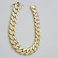 Real 10k Gold Bracelet 12mm Royal Miami Cuban Link 9 inch Men's 10kt Yellow Gold