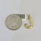 10k Gold Initial J Charm Rope Chain 16"-26" 2.5mm SET Necklace Alphabet Pendant