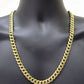 14k Yellow Gold Miami Cuban Link Chain 11mm 28" Necklace Box Lock  Real