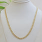 Real 10k Gold Kids Chino Chain Necklace 16 Inch 5mm SOLID 10KT Yellow Gold