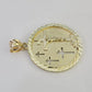 10k Jesus Crucifix Charm Pendant Medallion Religious REAL 10Kt Yellow Gold Real
