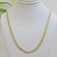 Real 10k Gold Necklace Chain Chino Link 5mm SOLID 16 - 24 Inch Men Women Kids