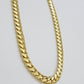 14k Yellow Gold Necklace 8mm Miami Cuban Link Chain 20 - 32 Inch REAL 14kt SOLID