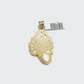 Real 10k Yellow Gold Scorpio Charm Pendant 10kt for Chain