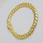 Solid 14k Gold Bracelet 9mm Miami Cuban Link 8.5 inch Mens Real 14kt Yellow Gold