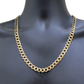 Real 10k Yellow Gold Necklace Cuban Curb Link Chain 10mm 26 inch Mens 10KT SOLID