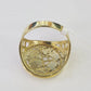 10k Yellow Gold World is Yours Ring Casual Band Genuine Brand New