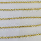 14k Solid Rope Chain Necklace 3mm 18"-28" Inch Yellow Gold Men Women 14Kt