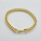 Real 10k Yellow Gold Bracelet 6mm Franco Style 8.5 inch 10kt Strong For Mens