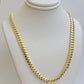 Real 10k Yellow Gold Chain 22 Inch 6mm Miami Cuban Link SOLID 10kt Strong Link