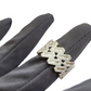 Real 10k Yellow Gold Diamond Ring White Genuine 1.10CT Diamonds 10kt Size 10