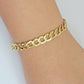 Real 10k Yellow Gold Bracelet Solid Cuban Link 7 Inch 7mm 10kt Women Bracelet