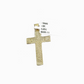 Real 10k Yellow Gold Jesus Cross Charm Rope Chain Necklace 3mm 28'' Pendant 10kt