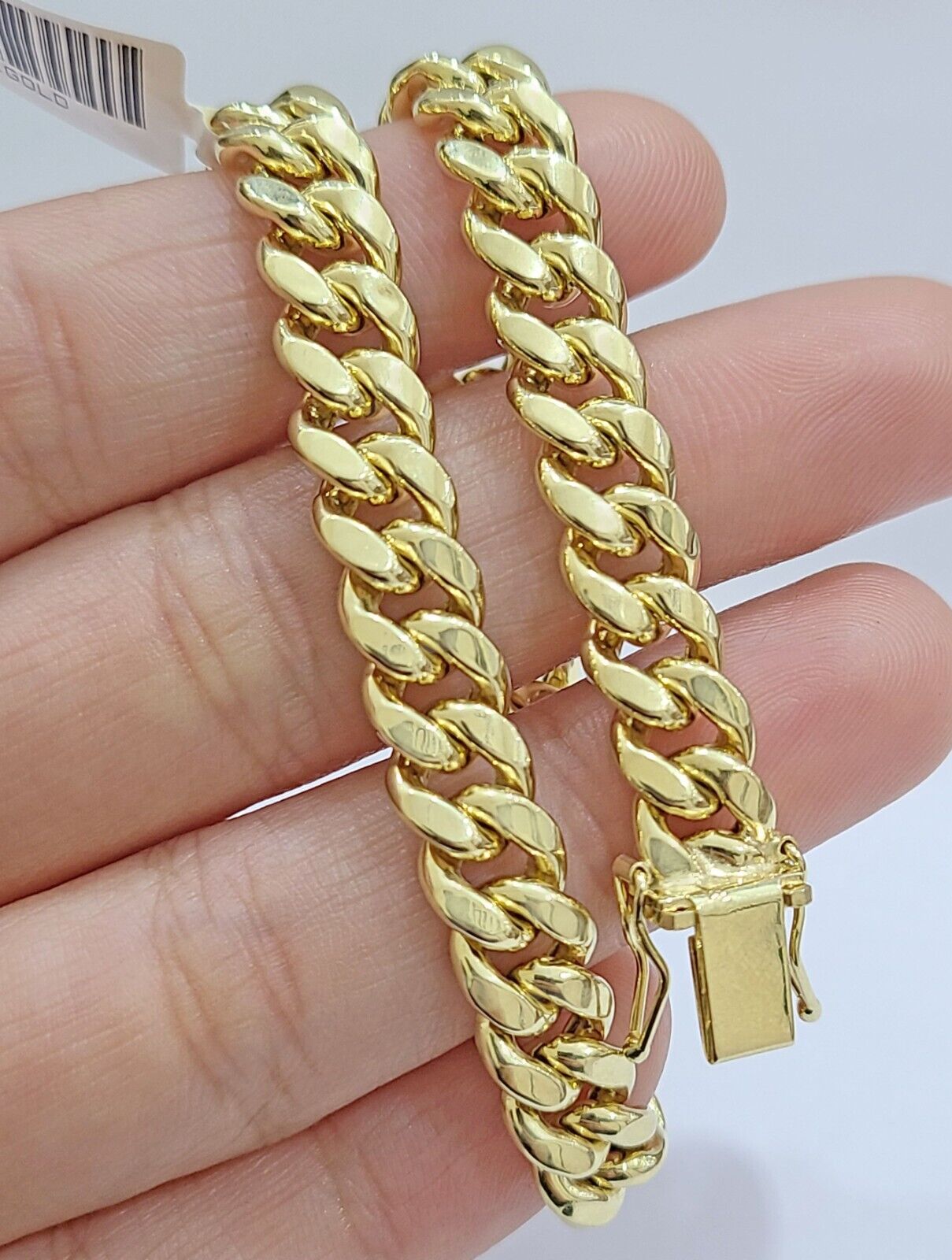 10kt online cuban link bracelet