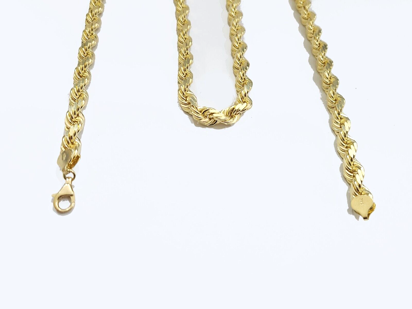 Gold Rope Chain (Regular) - 7mm