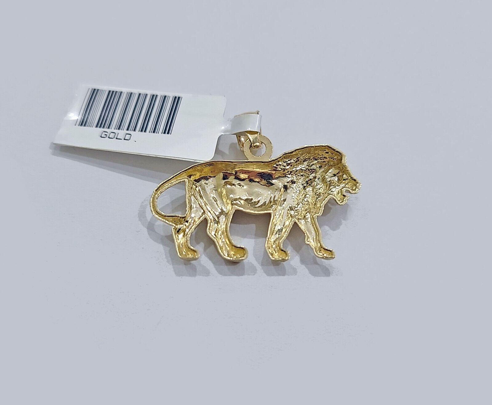 Gold sale lion charm