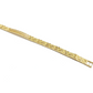 Real 10k Yellow Gold 8mm Nugget ID Bracelet 9" inch 10kt Unisex Men Women
