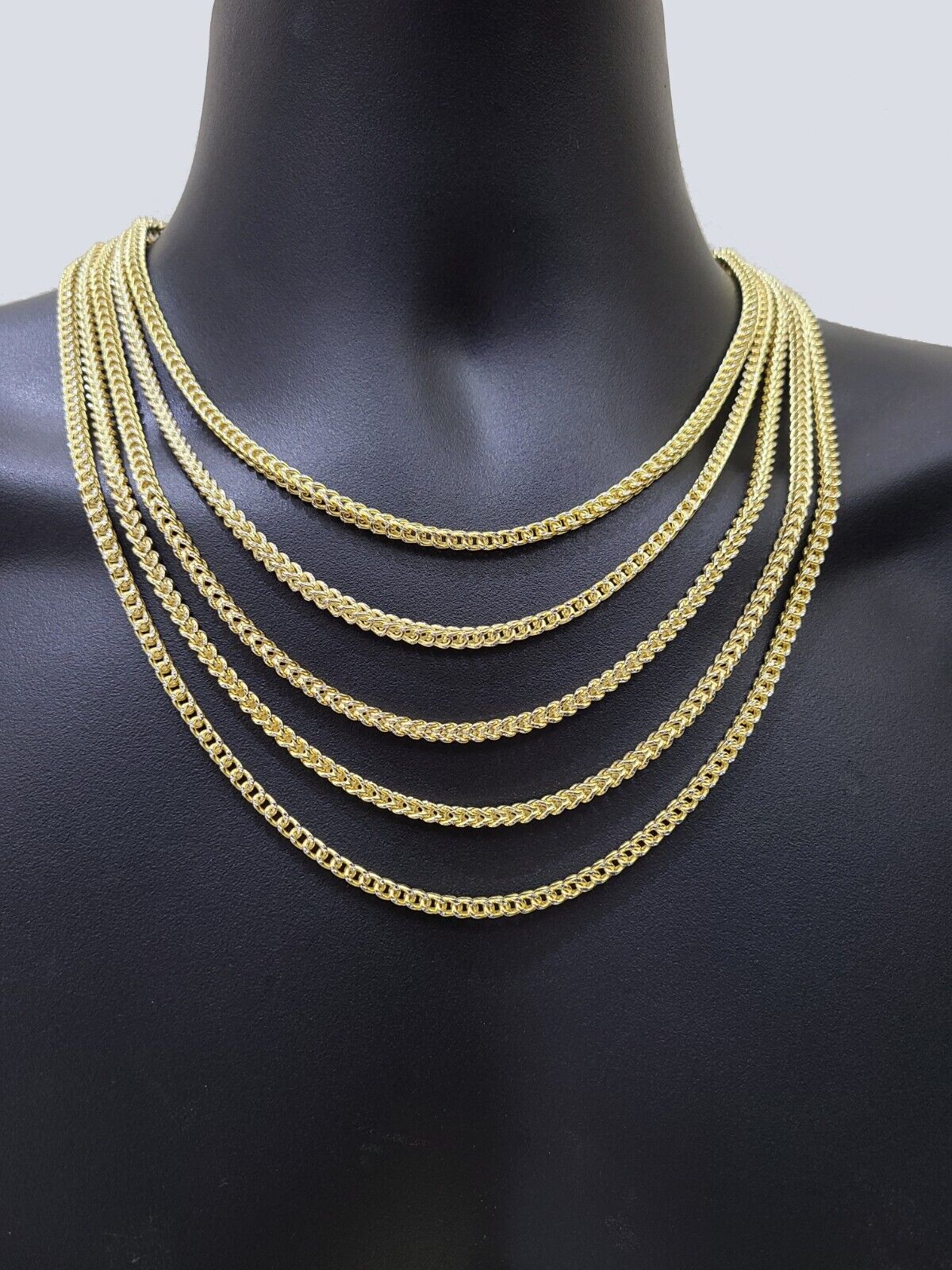 14k gold two 2024 tone Necklace 24 inch