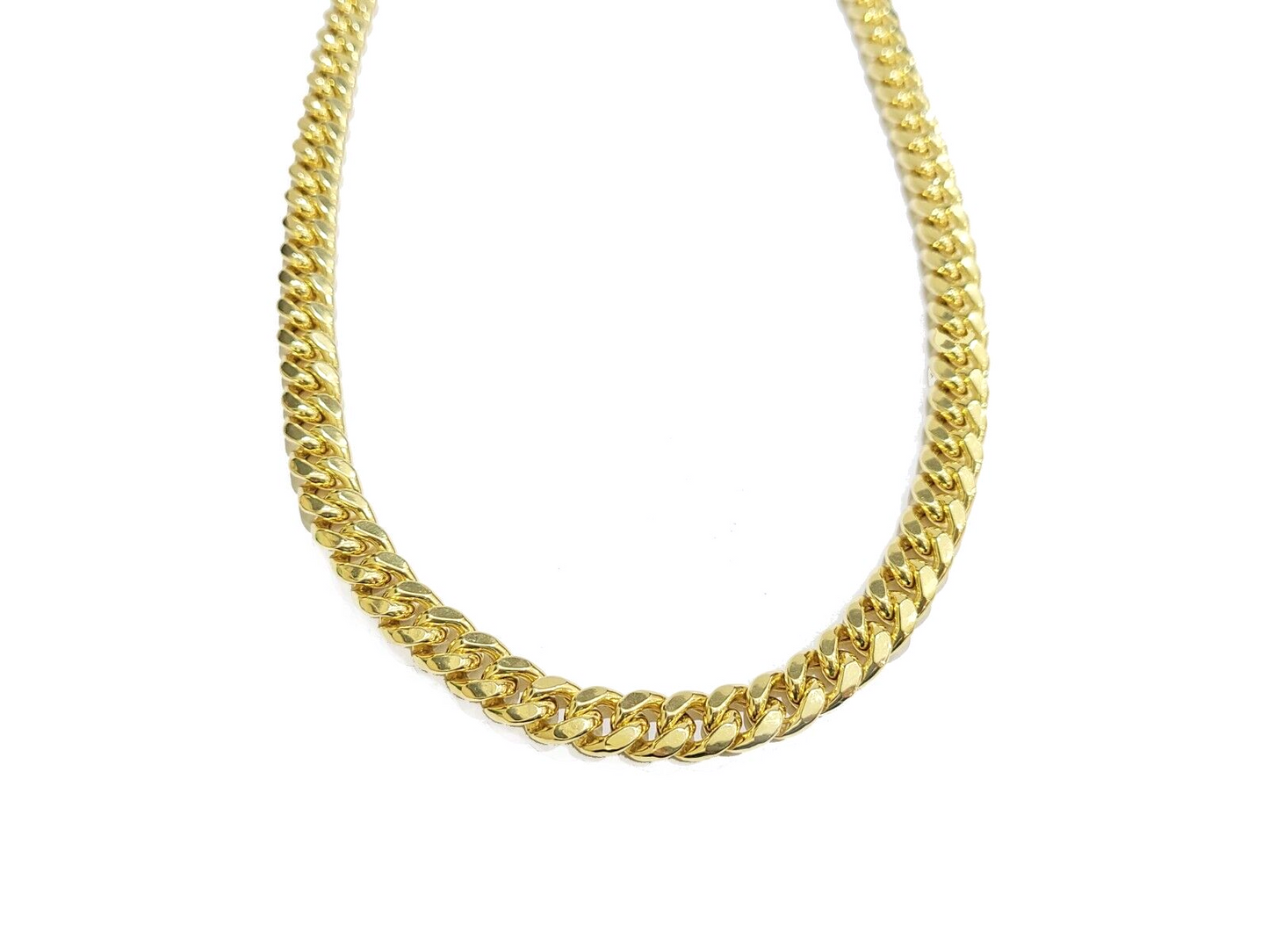 Real 14k Yellow Gold Necklace Miami Cuban Chain 9mm 20" inch 14kt Unisex Chain