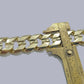 Real 10k Yellow Gold 18mm Miami Cuban Link Bracelet 9''inch 10kt Unisex