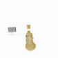 Real 10k Yellow Gold Money Bag Diamond Charm Pendant 10kt for Chain Men Women