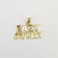 Real 10k Yellow Gold Eazy Money Charm Pendant 10kt for Chain