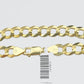 Real 14k Yellow Solid  Gold 9mm Cuban Curb Link Bracelet 8'' inch 14kt Unisex