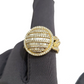 Real 10k Yellow Gold Diamond Ring White Genuine 1.72CT Diamonds 10kt Size 10