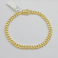 10k Yellow Gold Bracelet Miami Cuban Link 8 inch 6mm REAL 10kt Men Women