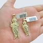 Real 10K Yellow Gold Juda Charm For 1-1.5'' Inches Gold Pendant