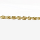 Real 14k Yellow Solid  Gold 3mm Rope  Bracelet 8.5'' inch 14kt Unisex