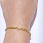 Real 14k Yellow Gold 3mm Byzantine Bracelet 8" inch 14kt