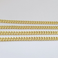 Real 14k Yellow Gold Miami Cuban Link Chain 7mm 18" Necklace Box Lock