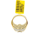 Real 10k Gold Men's Ring Size 10 10kt Yellow Gold Wedding Band Diamond 1.20CT