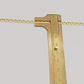 10kt Yellow Gold Anchor Mariner Link Chain Necklace 18Inch 4mm Lobster Lock Real