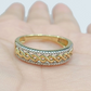 Real 10k Gold Men's Ring size 10.5 10kt Yellow gold, Wedding Band Diamond
