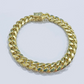 Real 14k Yellow Gold 9mm Miami Cuban Link Bracelet 8.5 ''inch 14kt Unisex