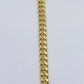 Real 10k Yellow Gold 11mm Miami Cuban Link Bracelet 9" inch For Men's