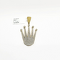 Real 10k Yellow Gold Diamond 1.34CT Pendant Charm for Necklace & Chain 10kt