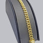 Real 10k Yellow Gold 7mm Miami Cuban Link Bracelet 8" inch Men and Women