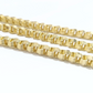 Real 10k Yellow Gold Box Byzantine Necklace 5mm 22" inch Unisex 10kt Chain