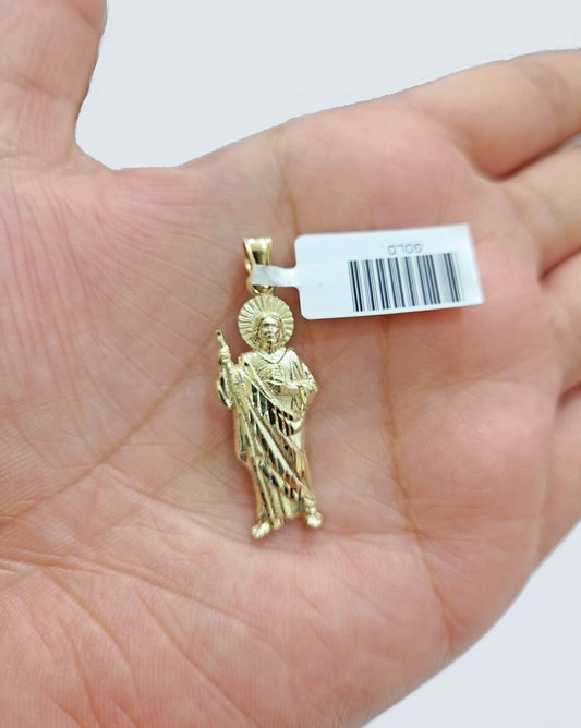 Real 10K Yellow Gold Juda Charm For 1-1.5'' Inches Gold Pendant