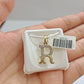 Real 10K Yellow Gold Initials Diamond Cut Charm A-Z Pendant  Alphabets