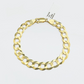 Real 14k Yellow Solid  Gold 9mm Cuban Curb Link Bracelet 8'' inch 14kt Unisex