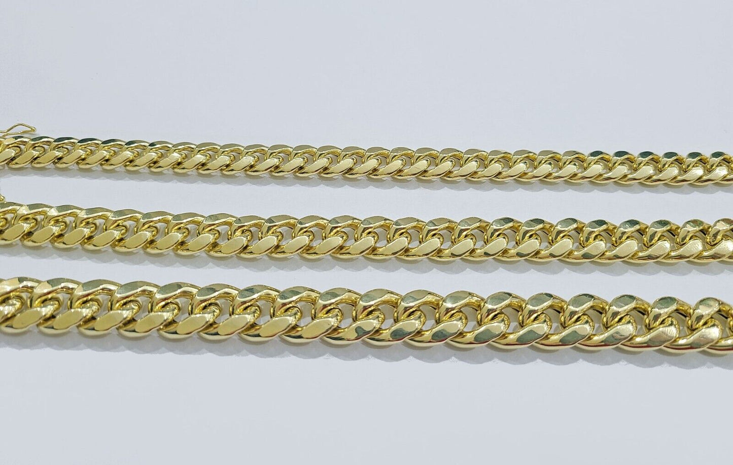 Real 14k Yellow Gold 9mm Miami Cuban Link Bracelet 8.5 ''inch 14kt Unisex